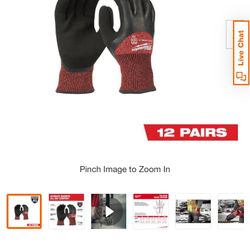 Milwaukee Winter  Gloves    24 Pair