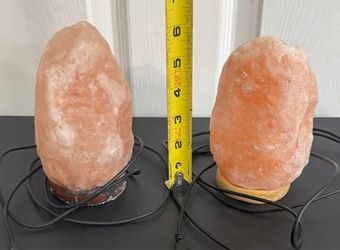 Salt Lamp with USB Connection one white light one color changing $5 each