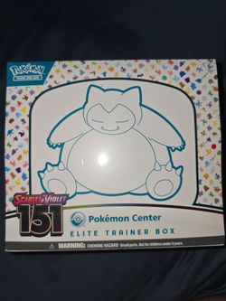 Pokemon 151 Pokemon Center ETB Sealed