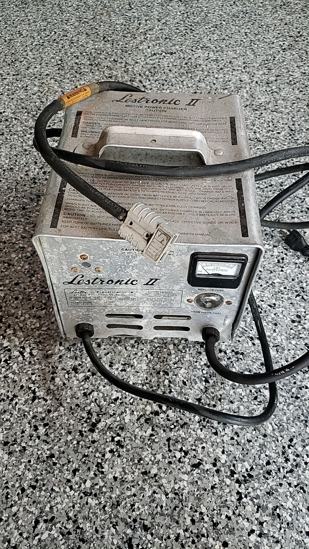 36 v lester battery charger