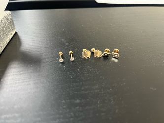 14k baby earings