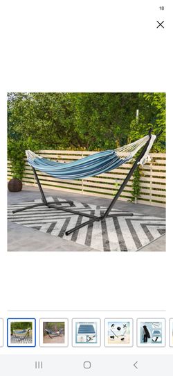 Full size hammock in the box never opened I bought to many