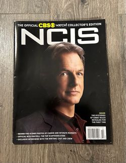 2014 NCIS Magazine The Official CBS Watch Collector’s Edition w/Mark Harmon