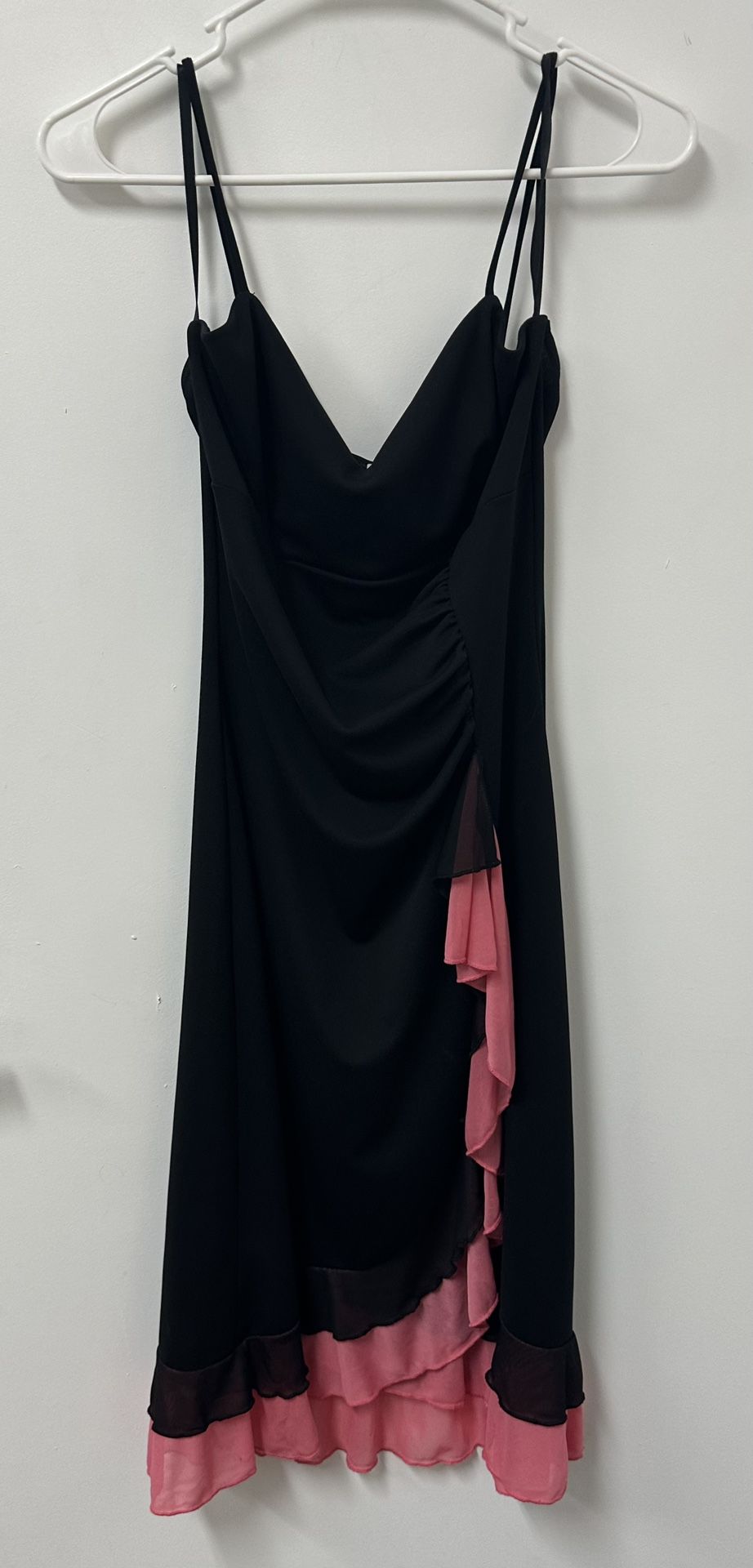 Taboo Black And Pink Dress Size Large