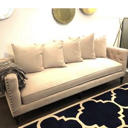 ZGallerie 96” Ivory Sofa