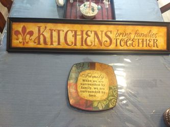 Picture and plate