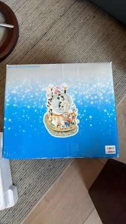 Mickey’s 75th Anniversary Steamboat Ride Snowglobe