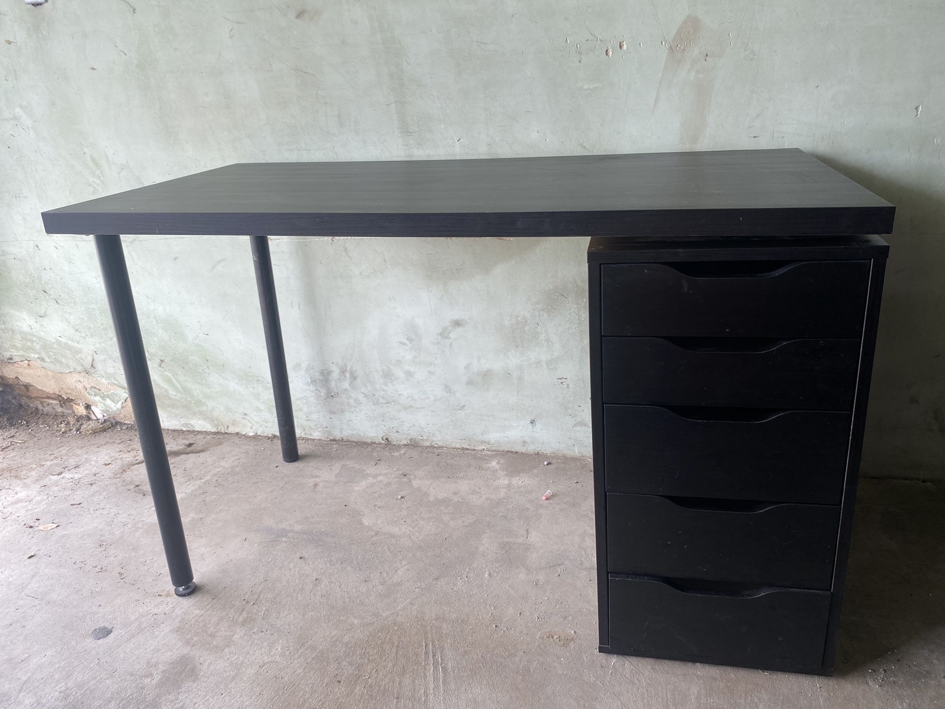 Desk W/ Storage