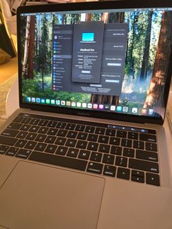 2019 Macbook Pro A1989 i5,16Gb,1Tb SSD ,13” Screen, AC Charger, Grade C Condition,AC Charger,Space Gray Color,Office 2022 for  Promo Sale