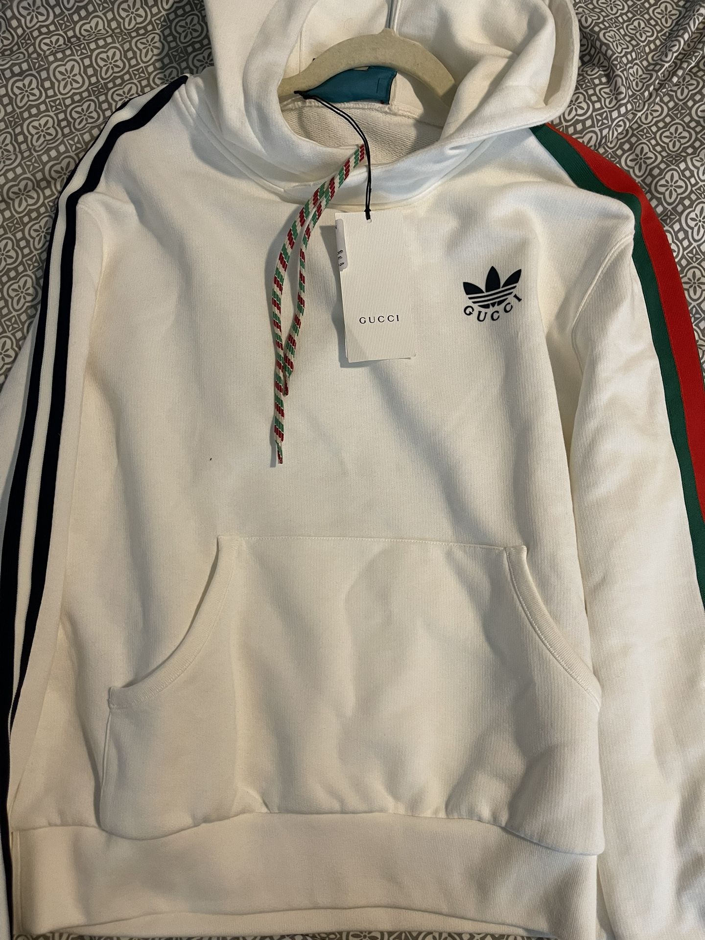 Authentic Brand New Gucci Adidas Collab Hoodie