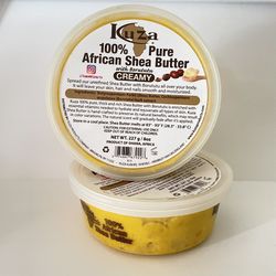 Kuza 100% Pure African Pure African Shea Butter CREAMY  8 oz (Pack of 2)