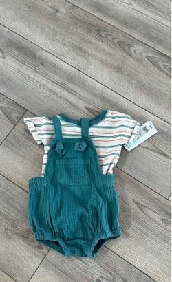 New Cat And Jack 3M boys outfit romper
