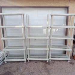 5 TIER GARAGE SHOP STORAGE SHELF 