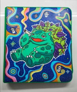 Bulbasaur Psychedelic Trading Card Binder