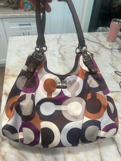 Vintage Coach shoulder purse