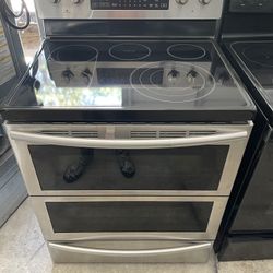 Samsung Stainless Double Oven Range 