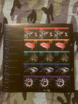 1999 USPS Deep Sea Creatures Stamp Sheet