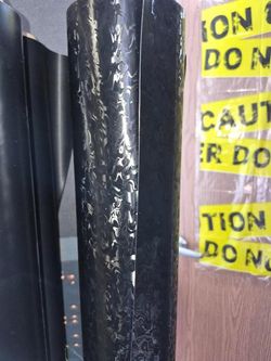 Satin Damascus vinyl wrap by 5x15