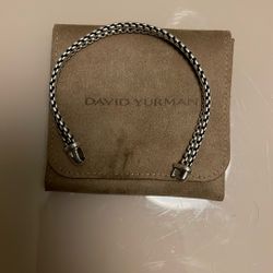david yerman woven box chain bracelet