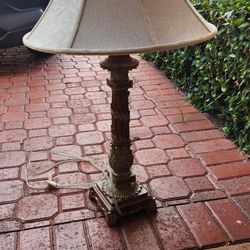 One Vintage Lamp.  $25 Or Best Offer 