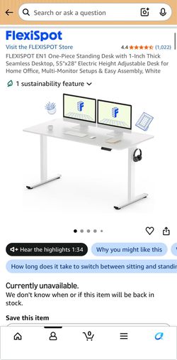 Adjustable desk and chair