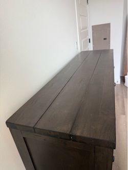 Walnut dresser
