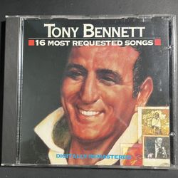 Tony Bennett - 16 Most Requested Songs CD (1986, Columbia) Digitally Remastered 