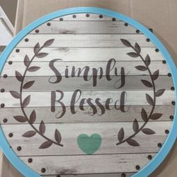 Simply blessed