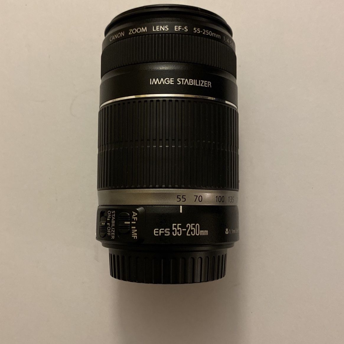 Canon EF-S 55-250mm f/4-5.6 IS Lens