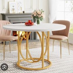 Round Dining Table 