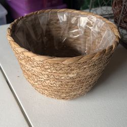 Wicker Planter Basket