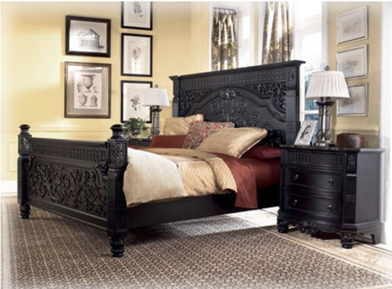 Ashley Furniture Queen Bedroom -Britannia Rose Collection