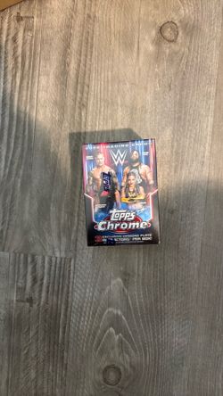 Wrestling topps chrome box