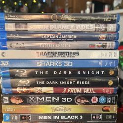 Lot of 14 Blu-rays / 2- 3D Blu-rays
