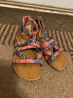 Girls sandals size 12