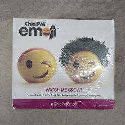 Emoji Smiley Chia Pet