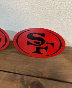 SF 49ers Hitch Cover