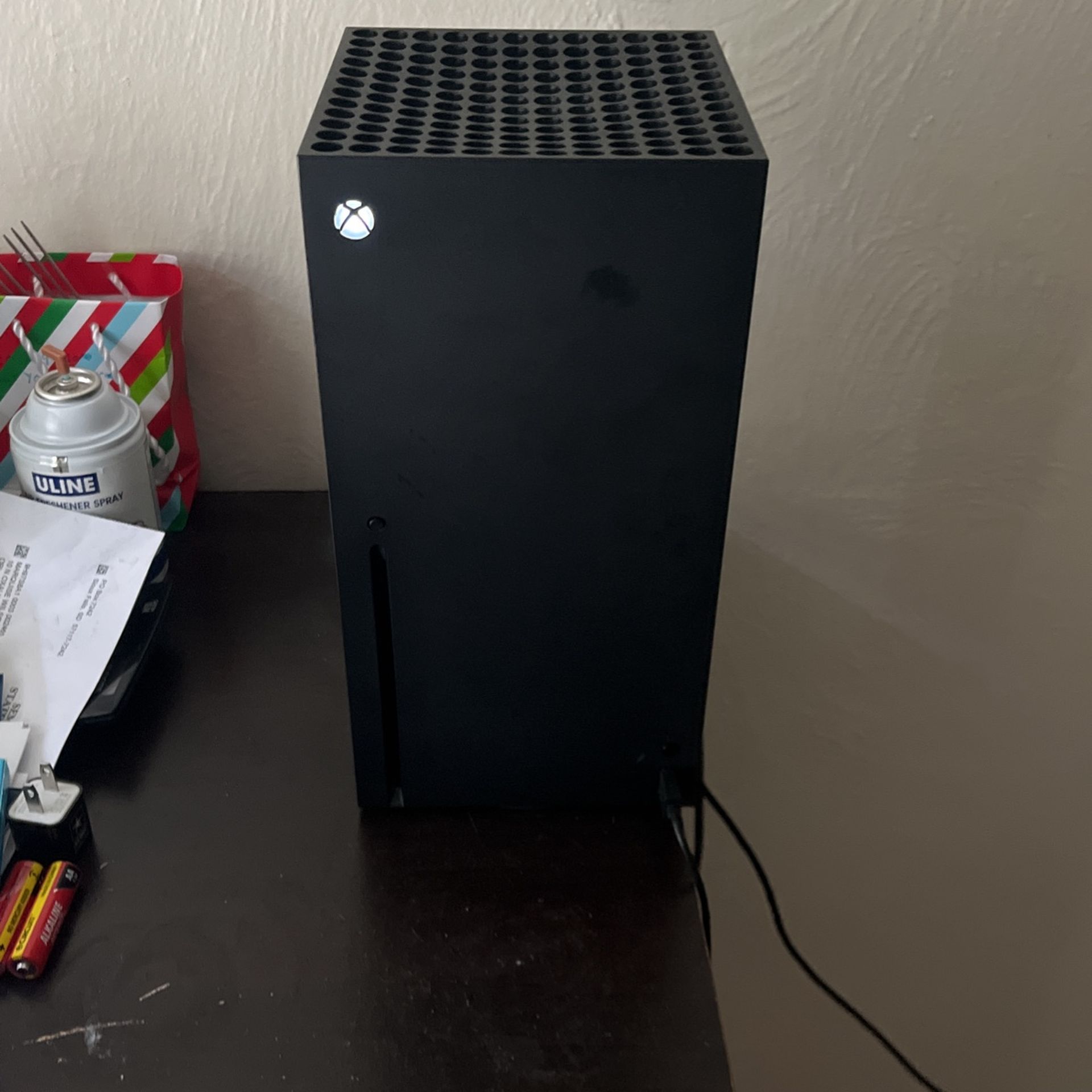Xbox Series X With 2 Remotes And Cords