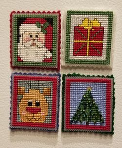 Christmas Refrigerator Magnets