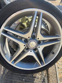 Mercedes AMG OEM CLS wheel