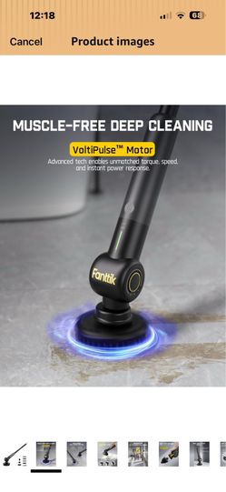 FANTTIK G9 PRO cordless spin scrubber