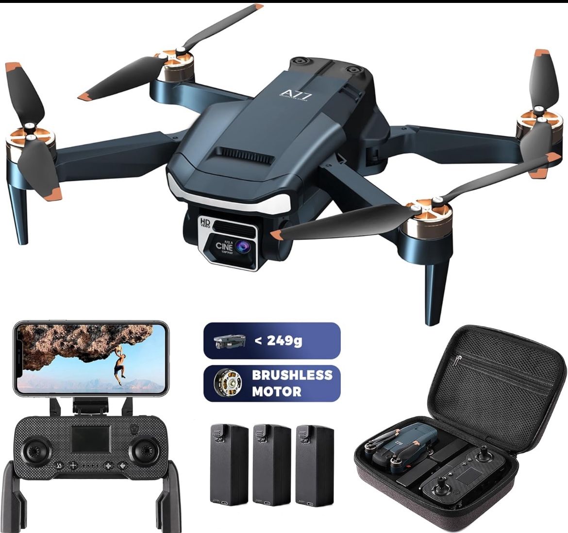 Chubory A77 Foldable Drone