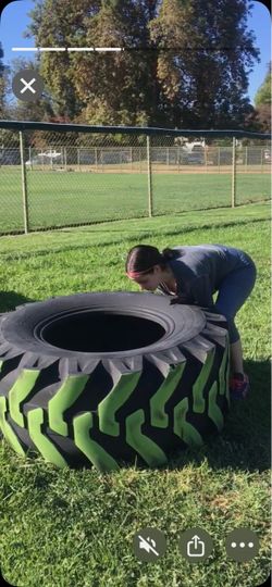CrossFit Tractor Tires for fitness training!