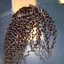 Short Black Curly Hair Bundle
