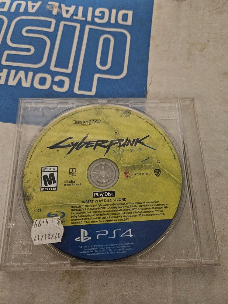 Cyberpunk 2077  PS4