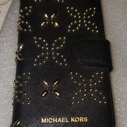Michael Kors Micro Stud Folio iPhone 7 Plus Case NWOT