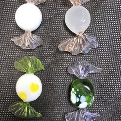 Murano/Venetian-style Hand-blown Glass Candies