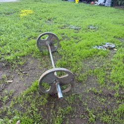 Squat Rack /  Plates / Bar & Treadmill 