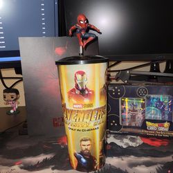 Avengers Infinity War Theatre Cup Spiderman Figure
