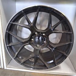Used 19x8.5 / 19x9.5 5x112 Mercedes black  wheels